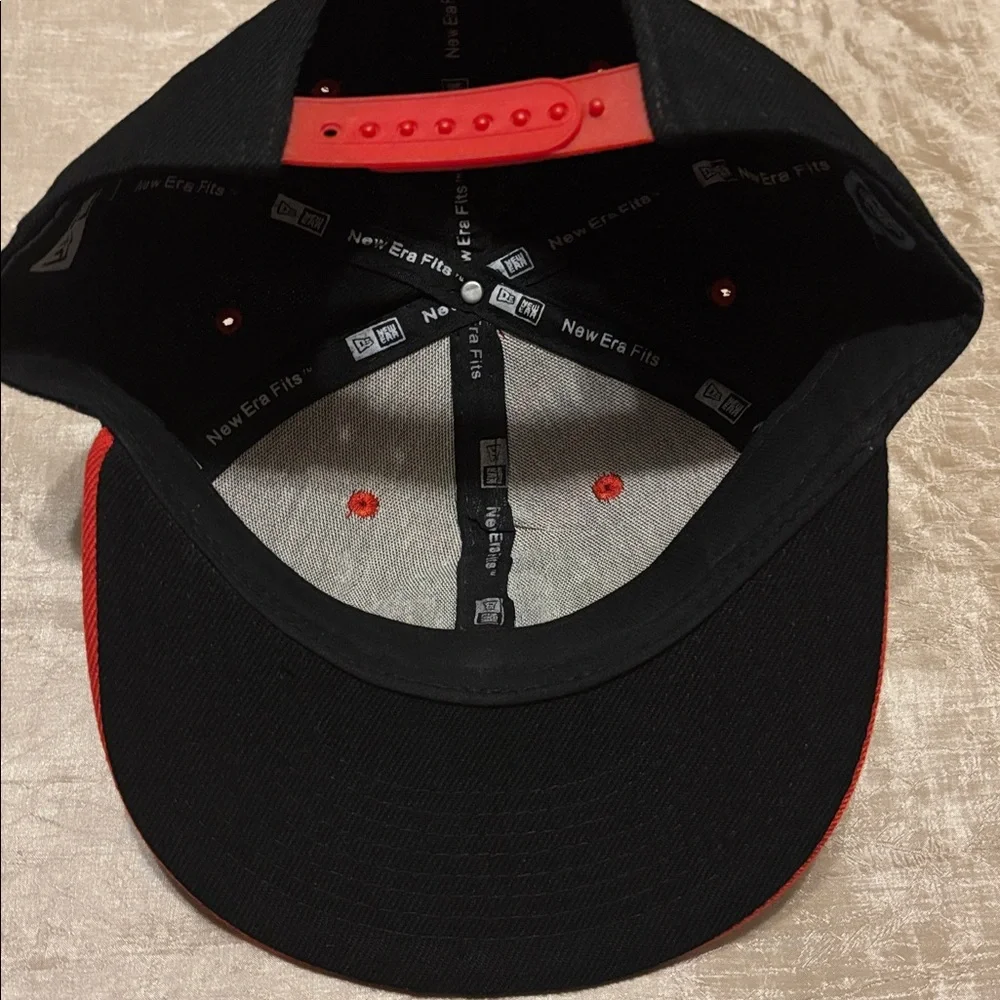 New Era black snapback